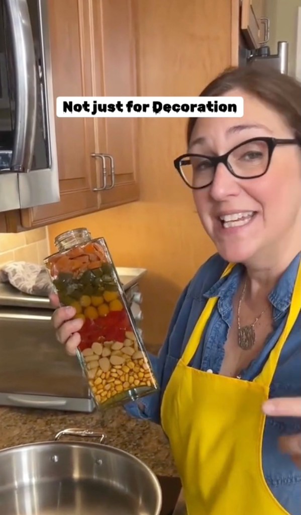 This is the humongous decorative vegetable container a couple opened and cooked in a viral video.